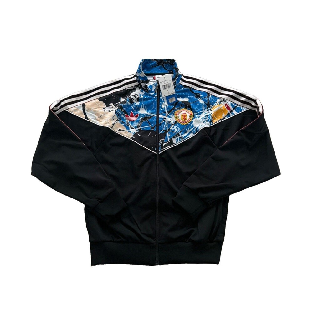 adidas x Manchester United x Stone Roses Track Top Jacket Size S Men's JZ7094